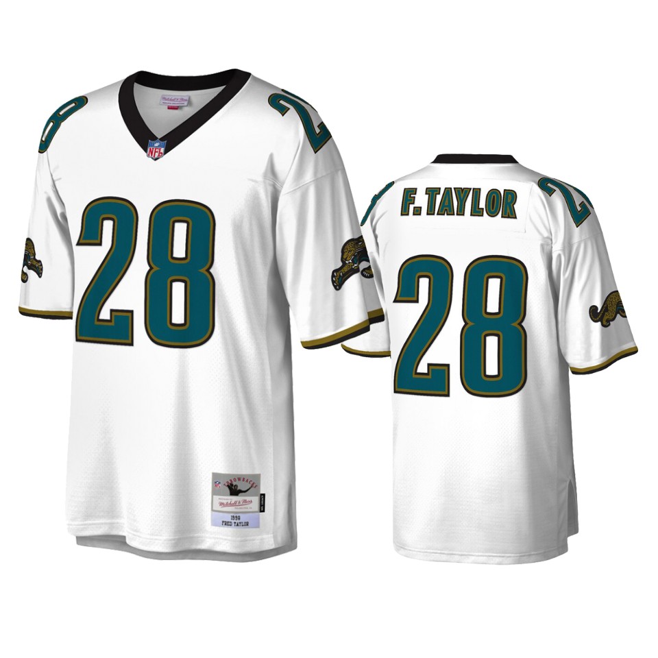 men's jersey fred taylor white legacy replica jersey