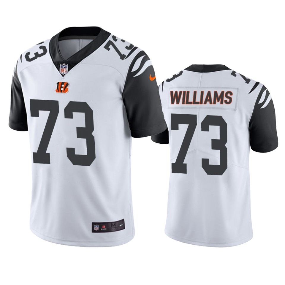 men's jonah williams bengals white color rush limited jersey