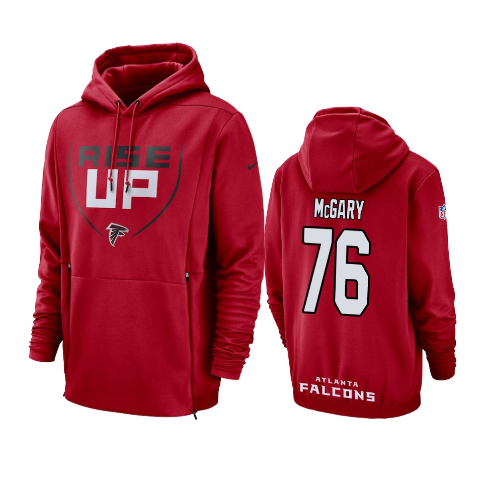 men's-kaleb-mcgary-falcons-red-sideline-lockup-hoodie