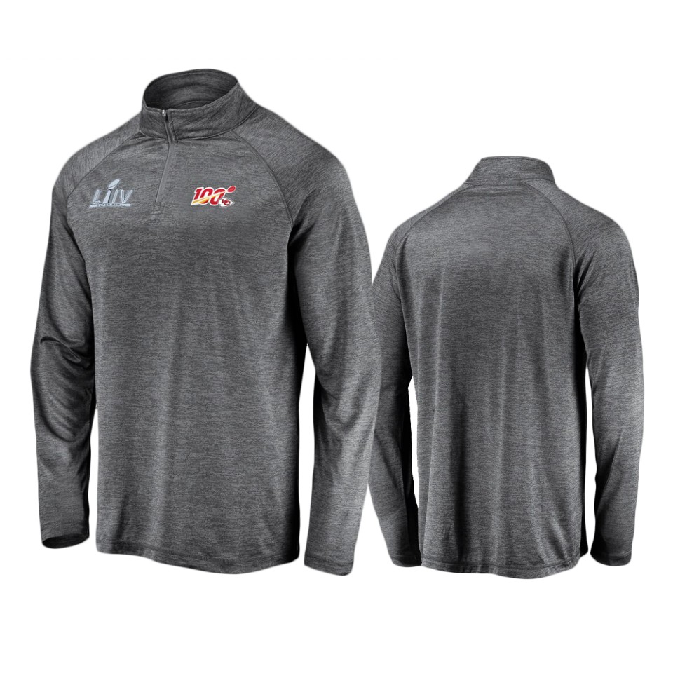 men's kansas city chiefs gray super bowl liv hand off jacket
