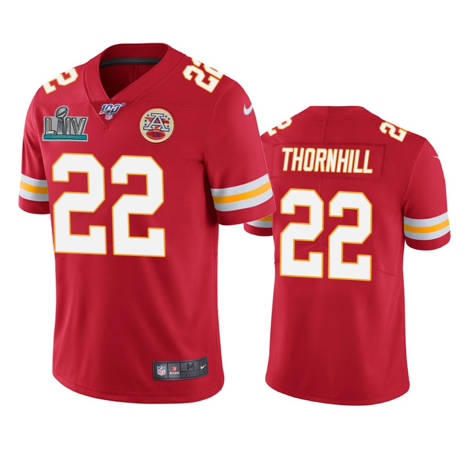 men's kansas city chiefs juan thornhill red super bowl liv vapor limited jersey