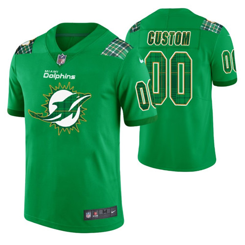 men's-kelly-green-st.-patrick's-day-dolphins-custom-jersey
