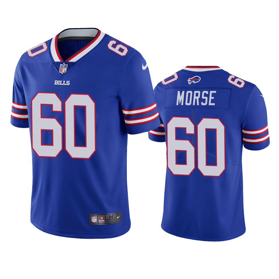 men's mitch morse bills royal vapor jersey