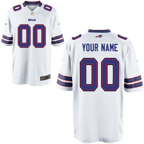 men's buffalo bills customized game white jerseys