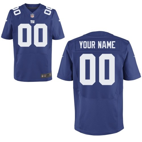 men's new york giants customized elite team color jerseys