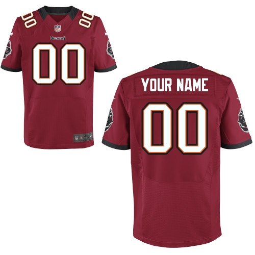 men's tampa bay buccaneers customized elite team color jerseys