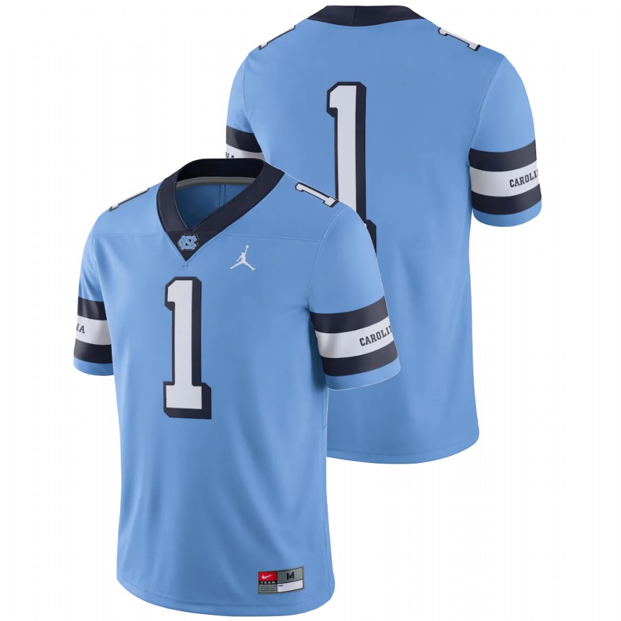 men's north carolina tar heels carolina blue college football alternate game jersey