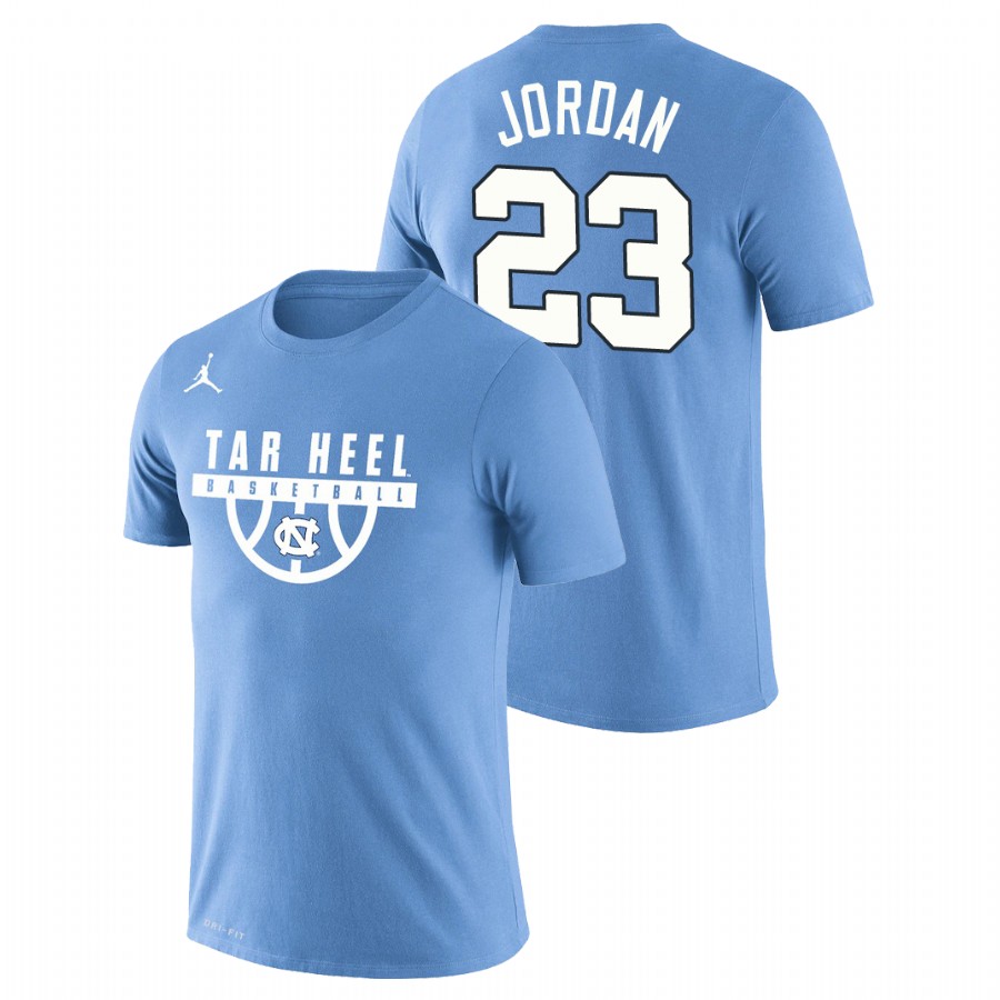 men's north carolina tar heels drop legend basketball michael jordan carolina blue t shirt