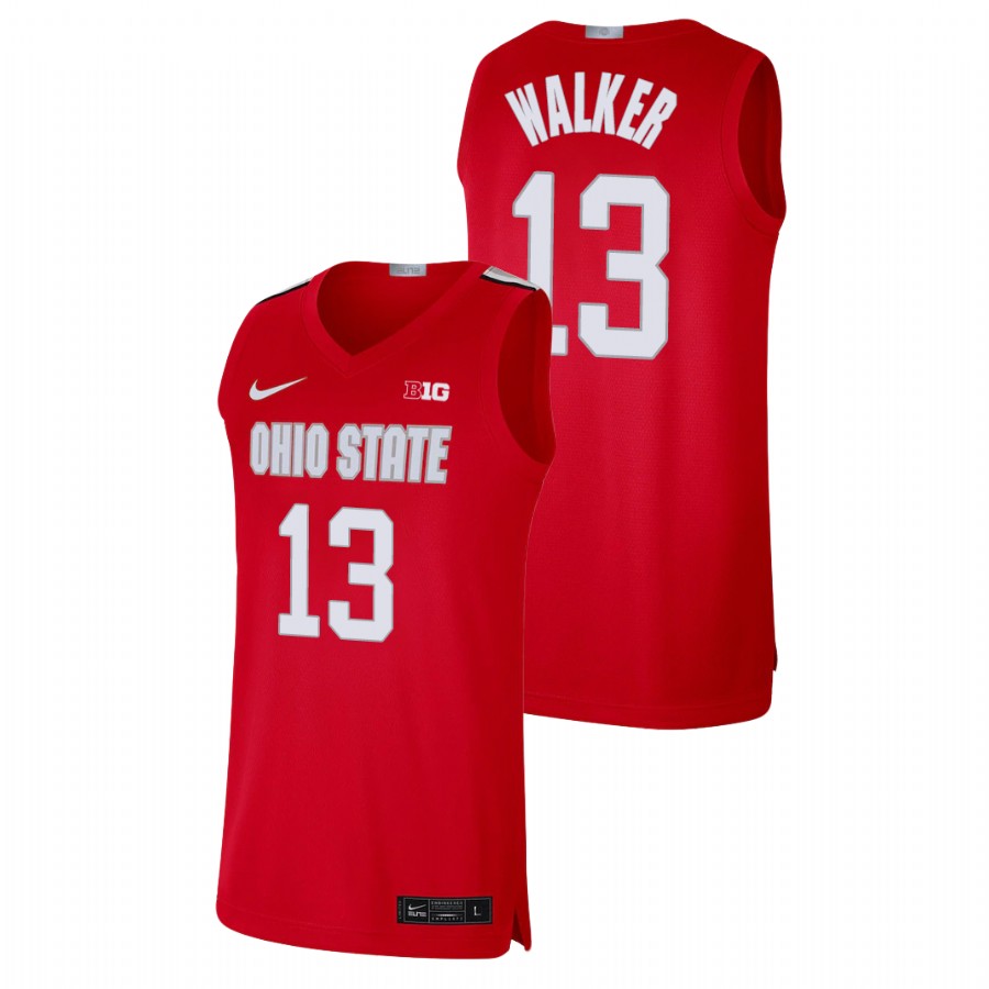 men's ohio state buckeyes cj walker basketball alumni limited scarlet jersey