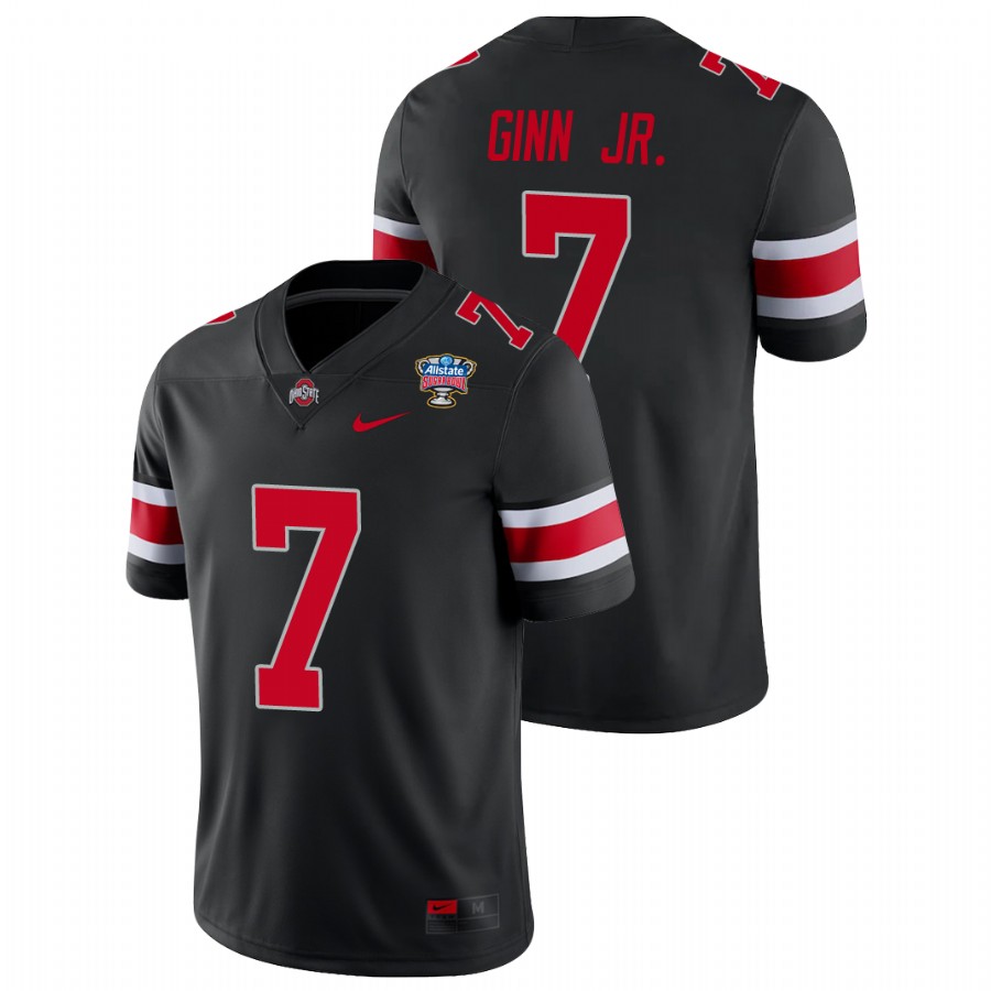 men's ohio state buckeyes ted ginn jr. black 2021 sugar bowl college football jersey