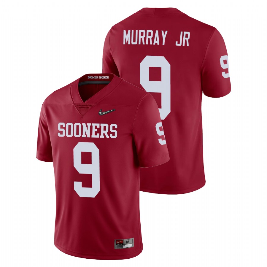 men's oklahoma sooners kenneth murray crimson college football playoff game jersey