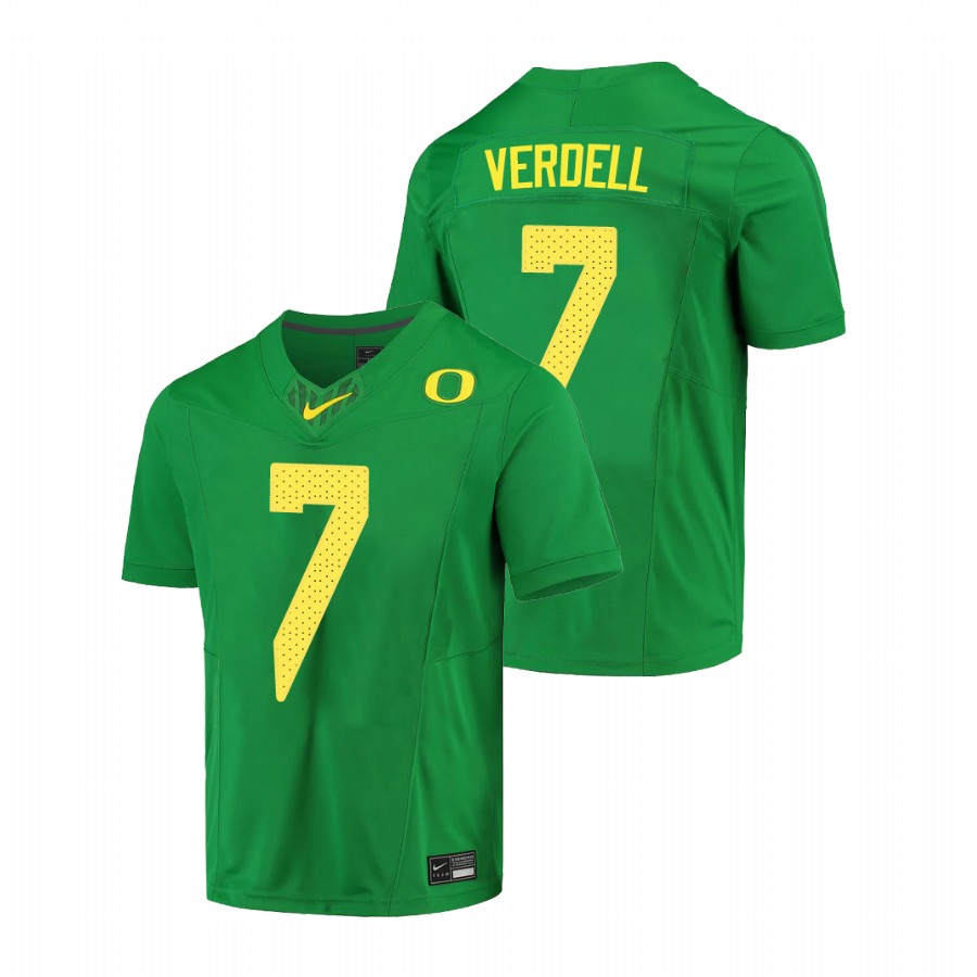 men's oregon ducks cj verdell green limited football jersey