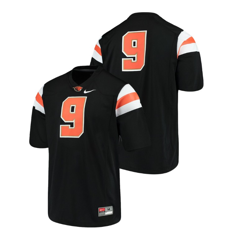 men's oregon state beavers black college football 2018 game jersey