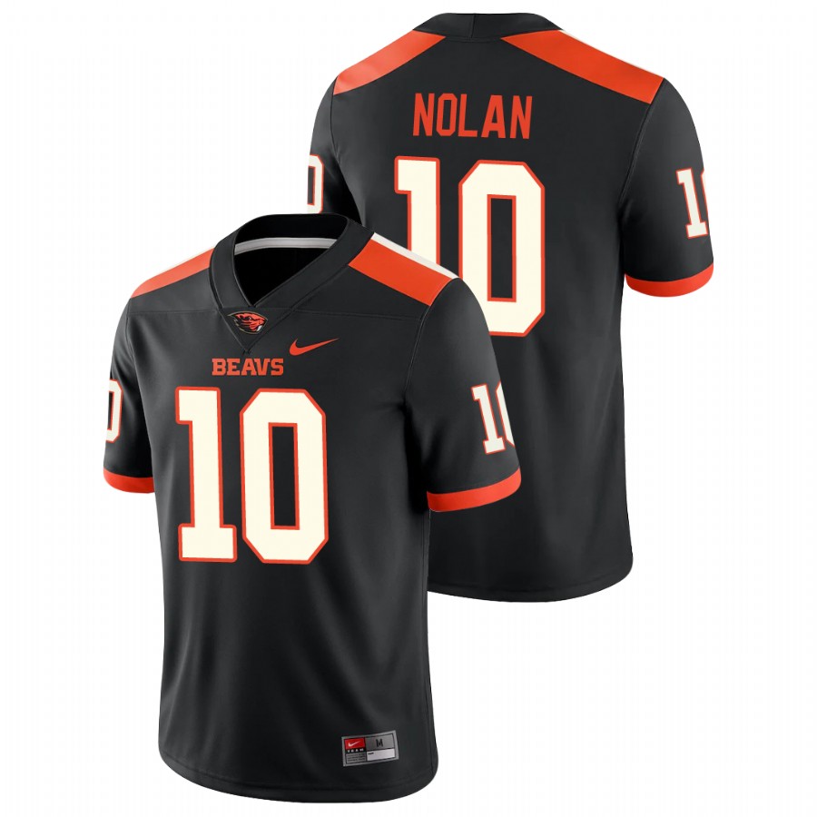 men's oregon state beavers chance nolan black college football game jersey