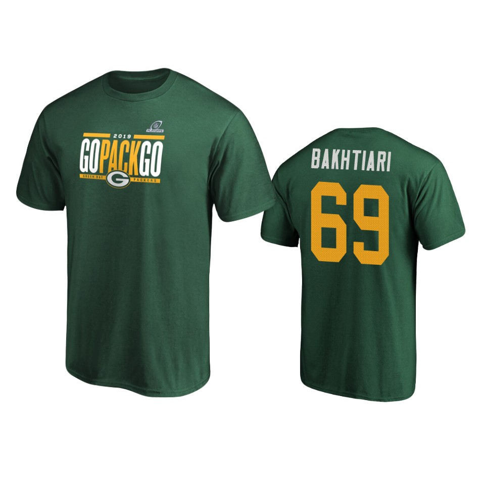 men's packers david bakhtiari green 2019 nfl playoffs hometown checkdown t shirt