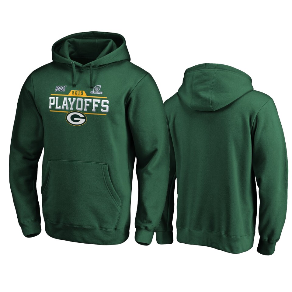 men's packers green 2019 nfl playoffs chip shot pullover hoodie