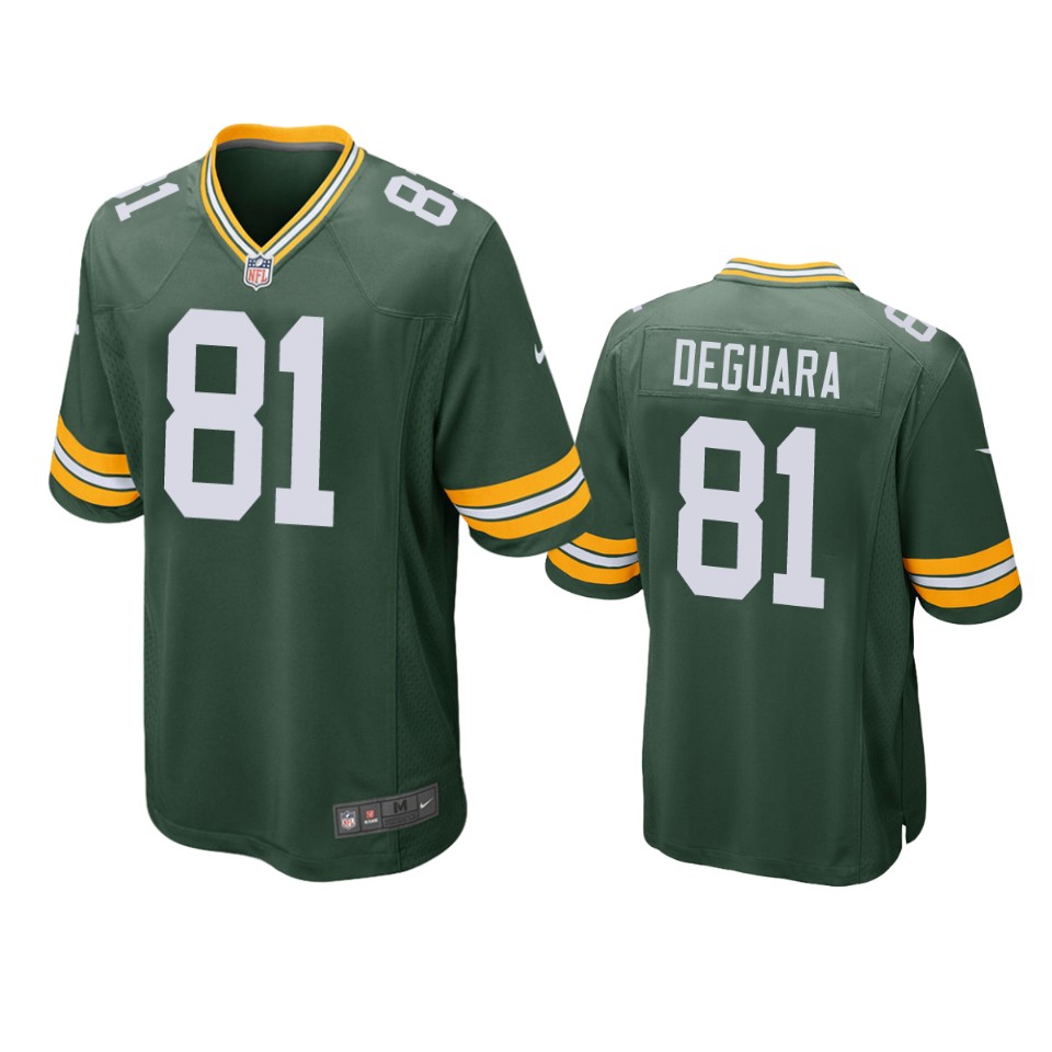 men's packers josiah deguara green game jersey