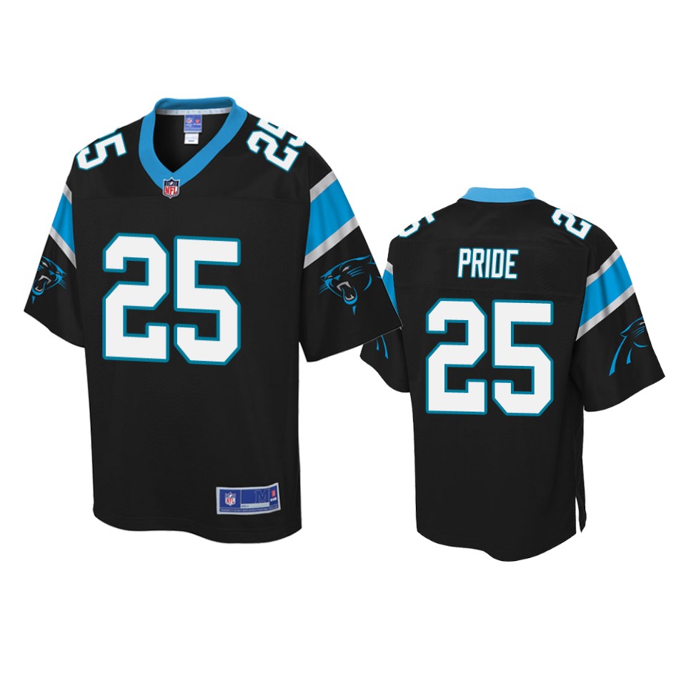 men's panthers troy pride black pro line jersey