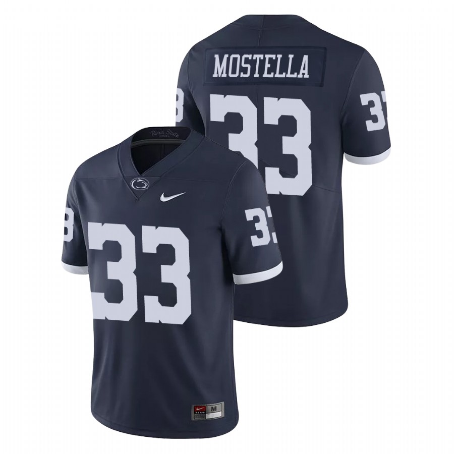 men's penn state nittany lions bryce mostella navy limited college football jersey