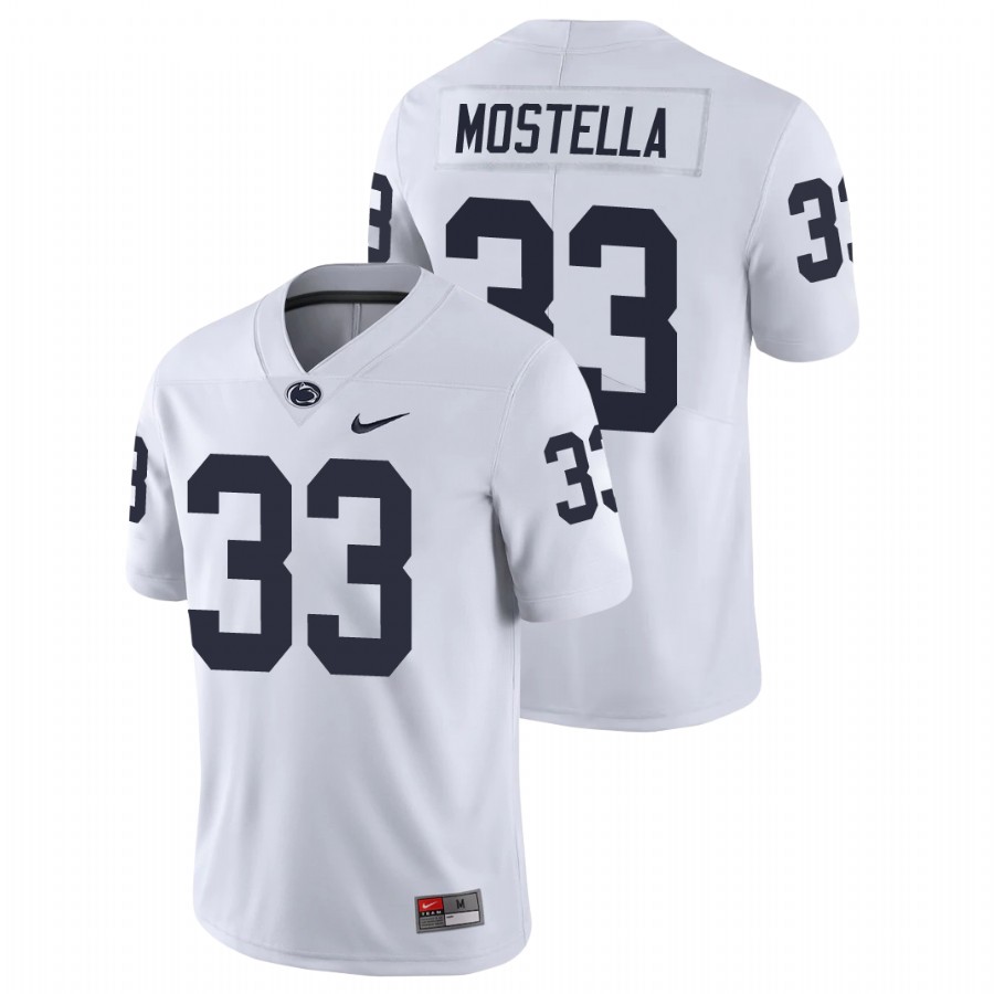 men's penn state nittany lions bryce mostella white limited college football jersey