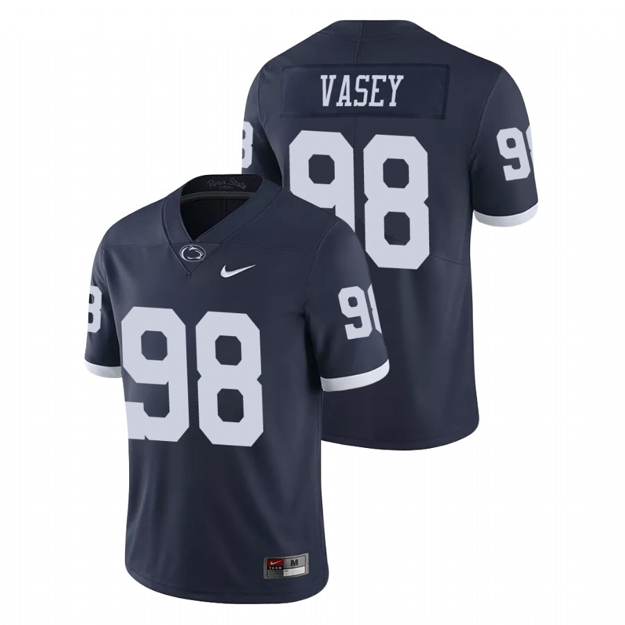 men's penn state nittany lions dan vasey navy limited college football jersey