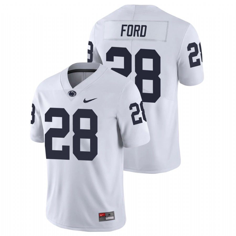 men's penn state nittany lions devyn ford white limited college football jersey