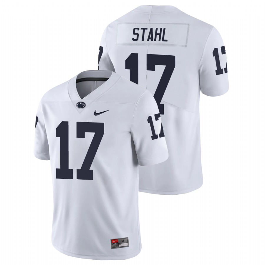 men's penn state nittany lions mason stahl white limited college football jersey