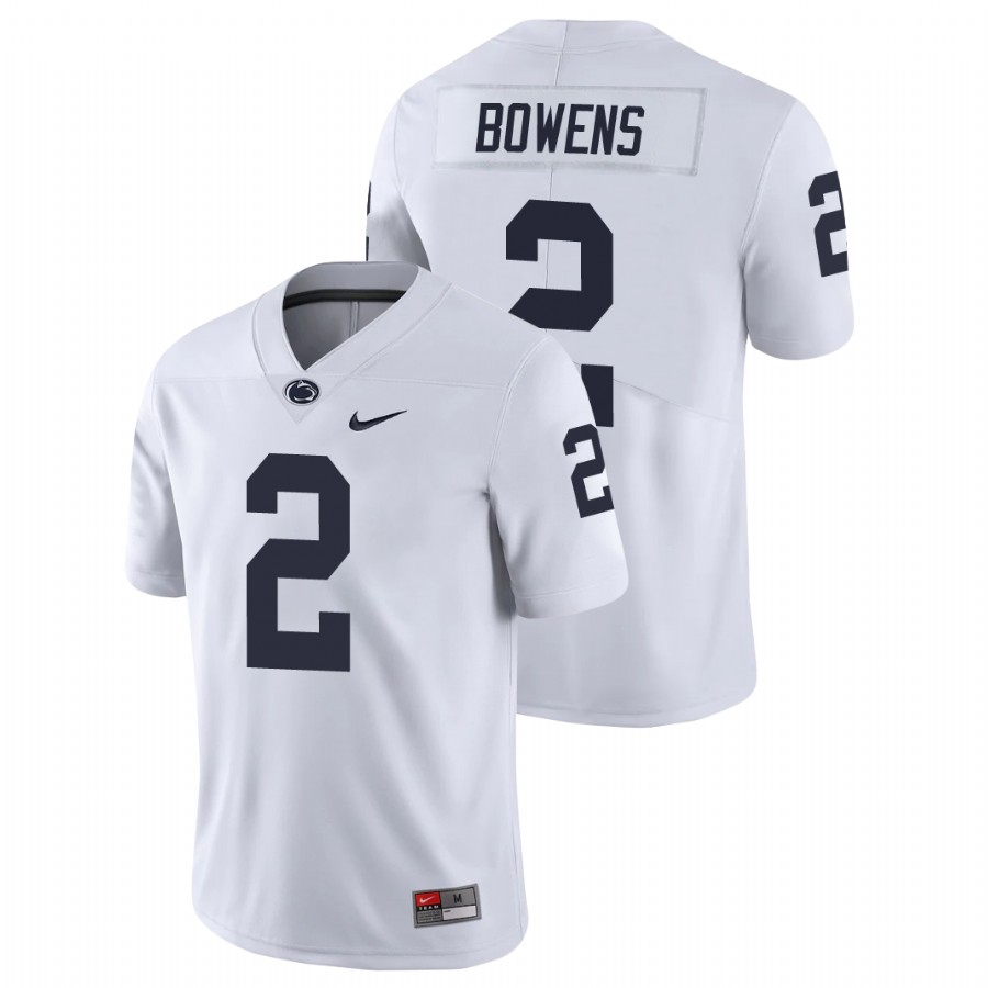 men's penn state nittany lions micah bowens white limited college football jersey