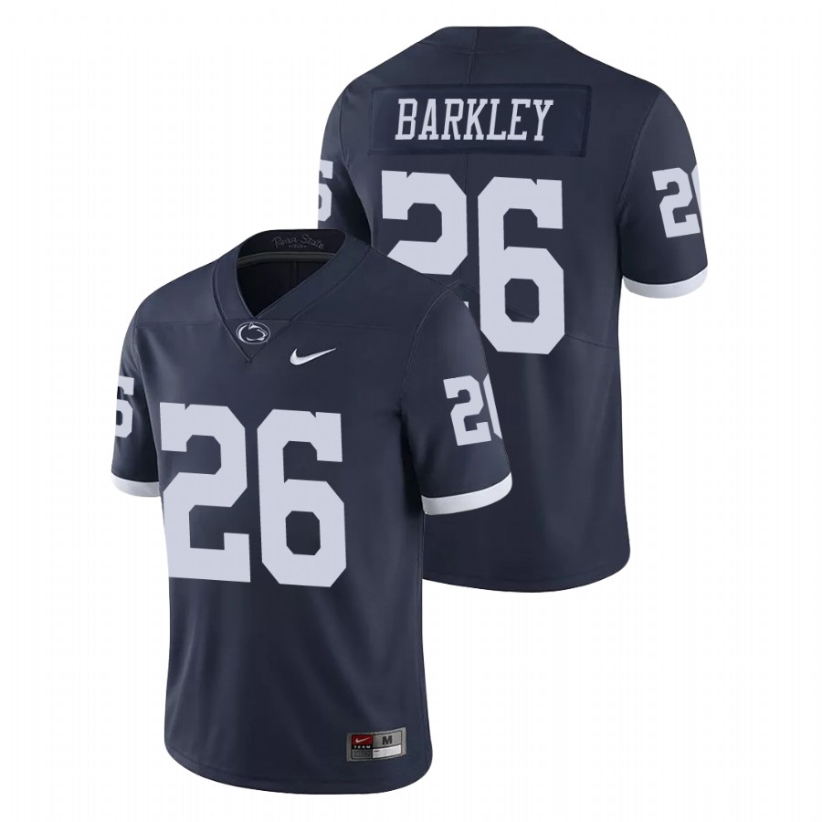 men's penn state nittany lions saquon barkley navy limited college football jersey