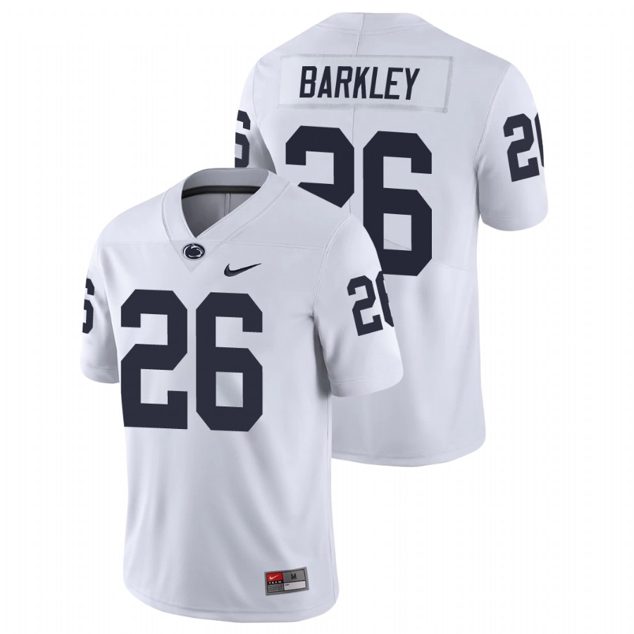 men's penn state nittany lions saquon barkley white limited college football jersey