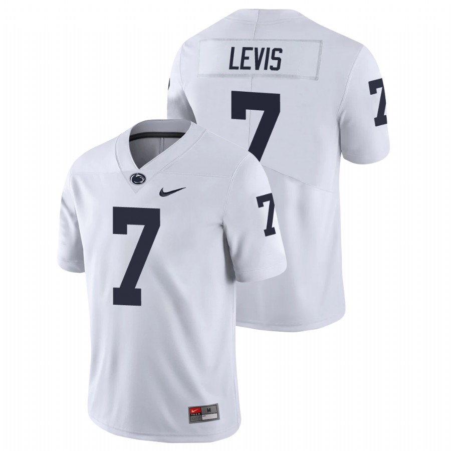 men's penn state nittany lions will levis white limited college football jersey