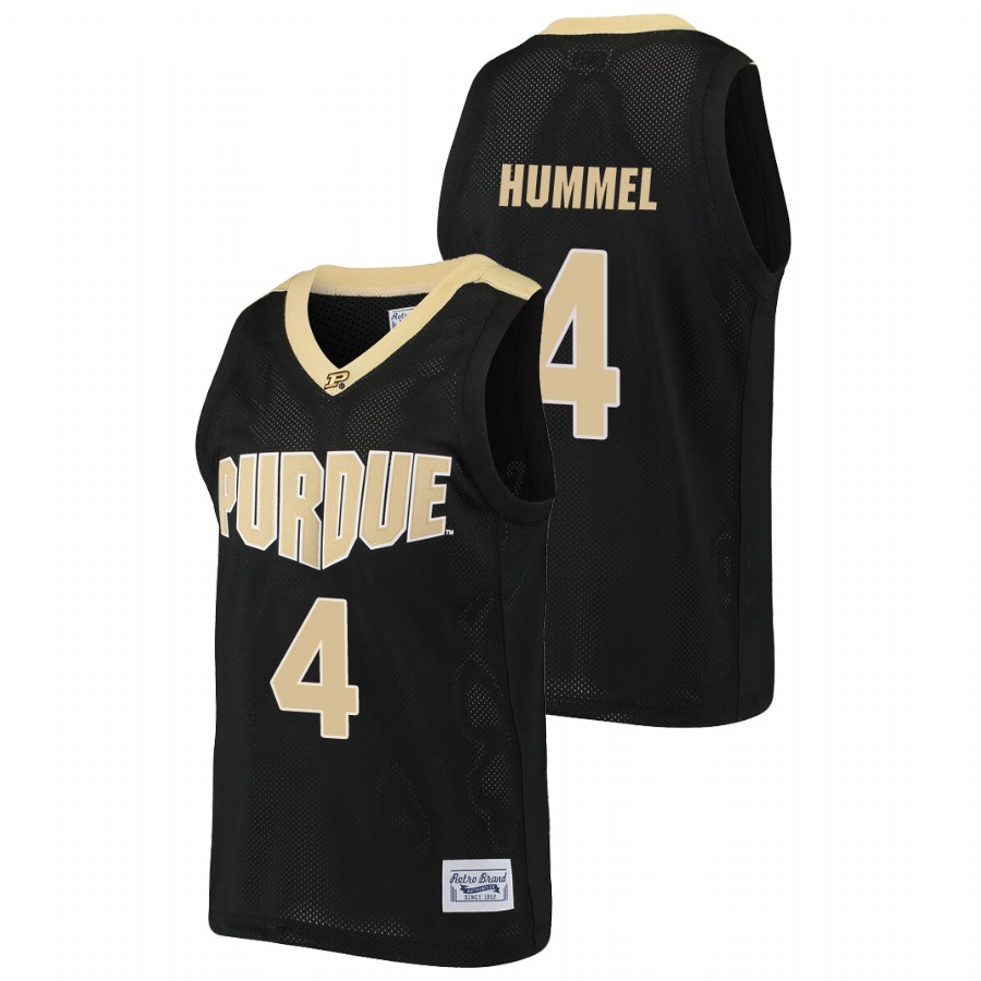 men's purdue boilermakers robbie hummel basketball alumni black jersey 1a