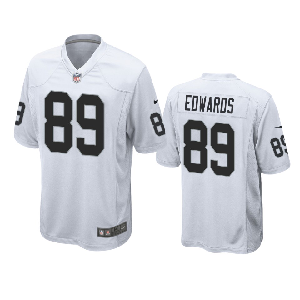 men's raiders bryan edwards white game jersey