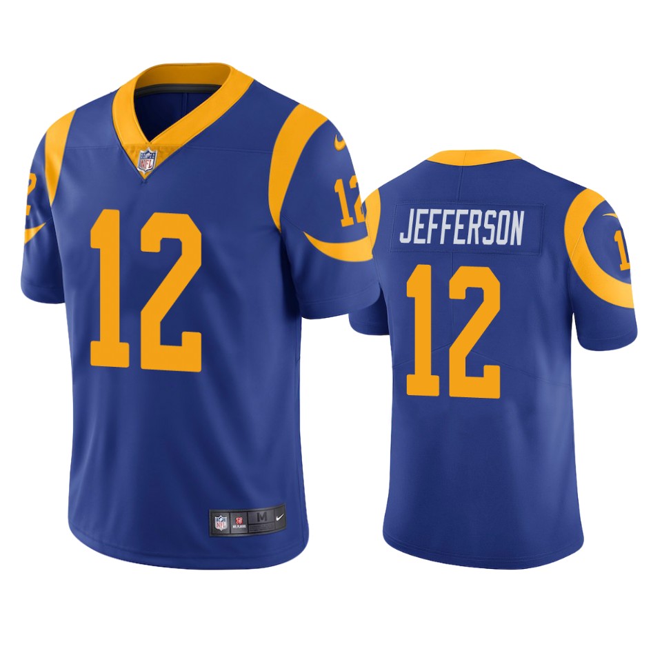 men's rams van jefferson royal vapor limited jersey
