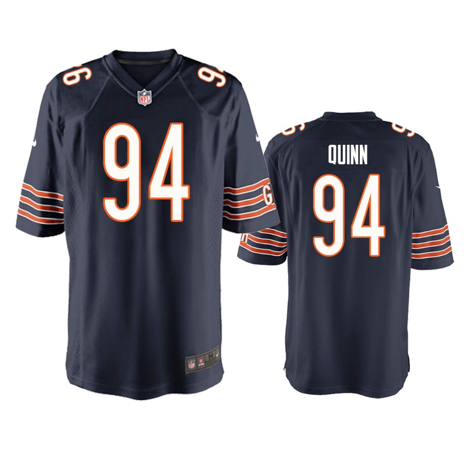 men's robert quinn bears navy game jersey