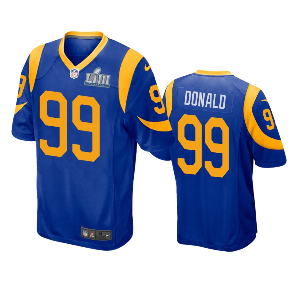 men's royal aaron donald jersey
