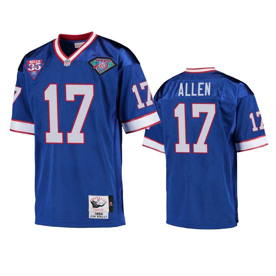 men's royal josh allen jersey