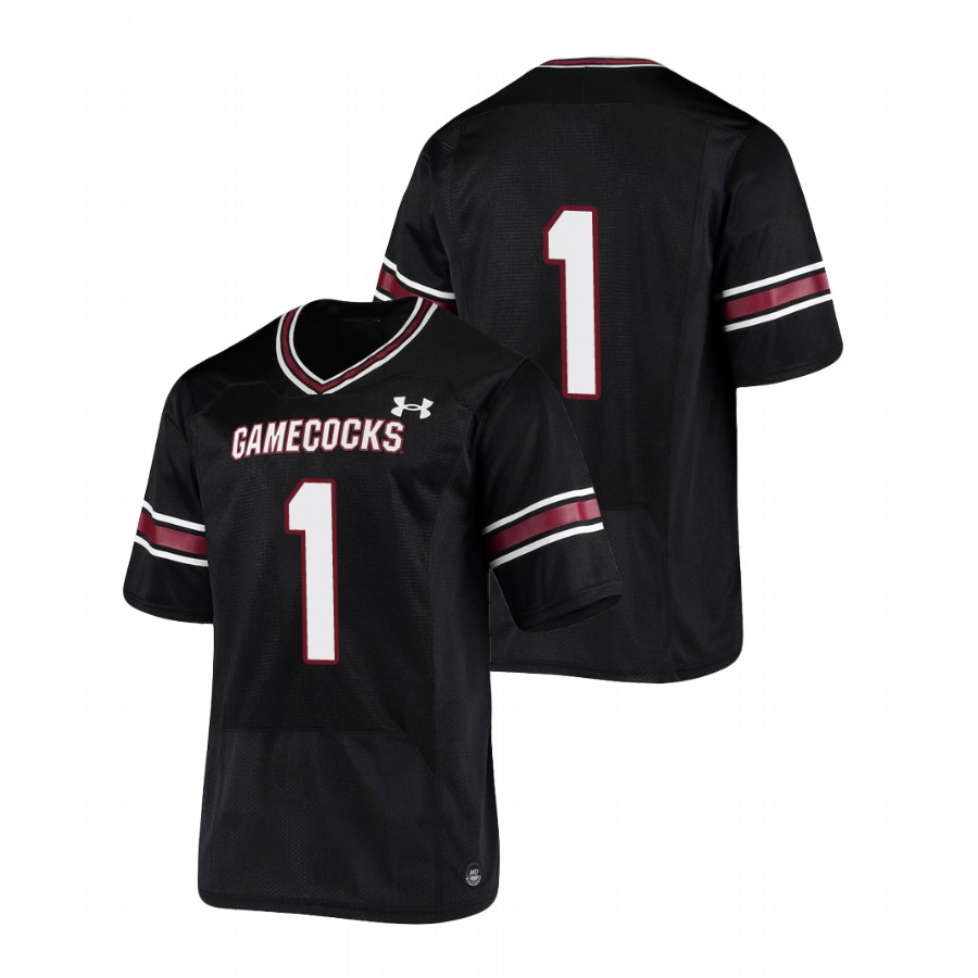 men's south carolina gamecocks black replica football jersey