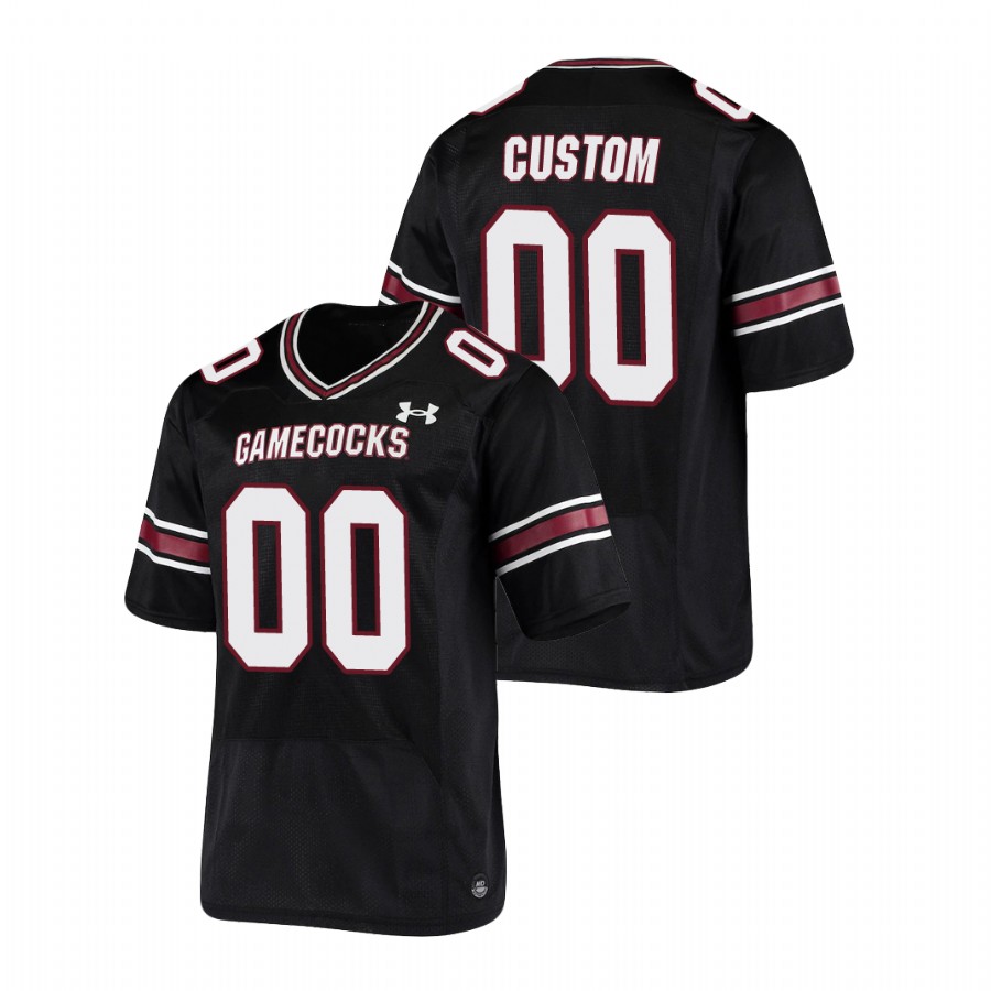 men's south carolina gamecocks custom black replica football jersey