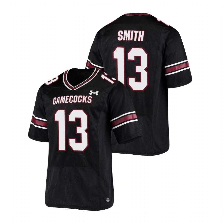 men's south carolina gamecocks shi smith black replica football jersey