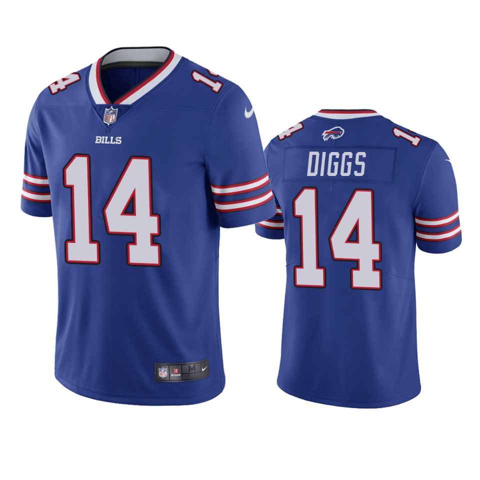 men's stefon diggs bills royal vapor jersey