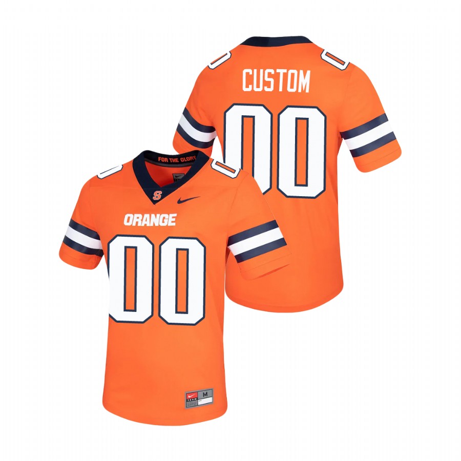 men's syracuse orange custom orange untouchable game jersey