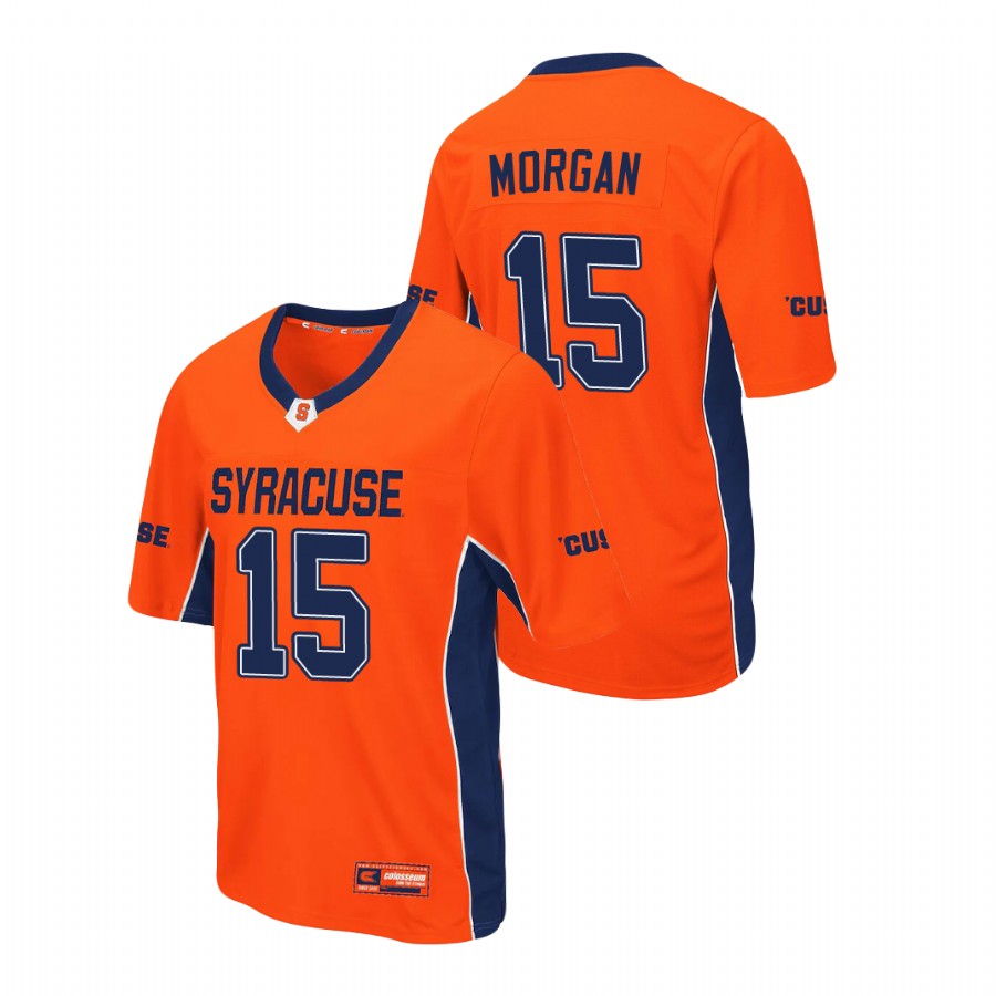 men's syracuse orange jacobian morgan orange max power football jersey