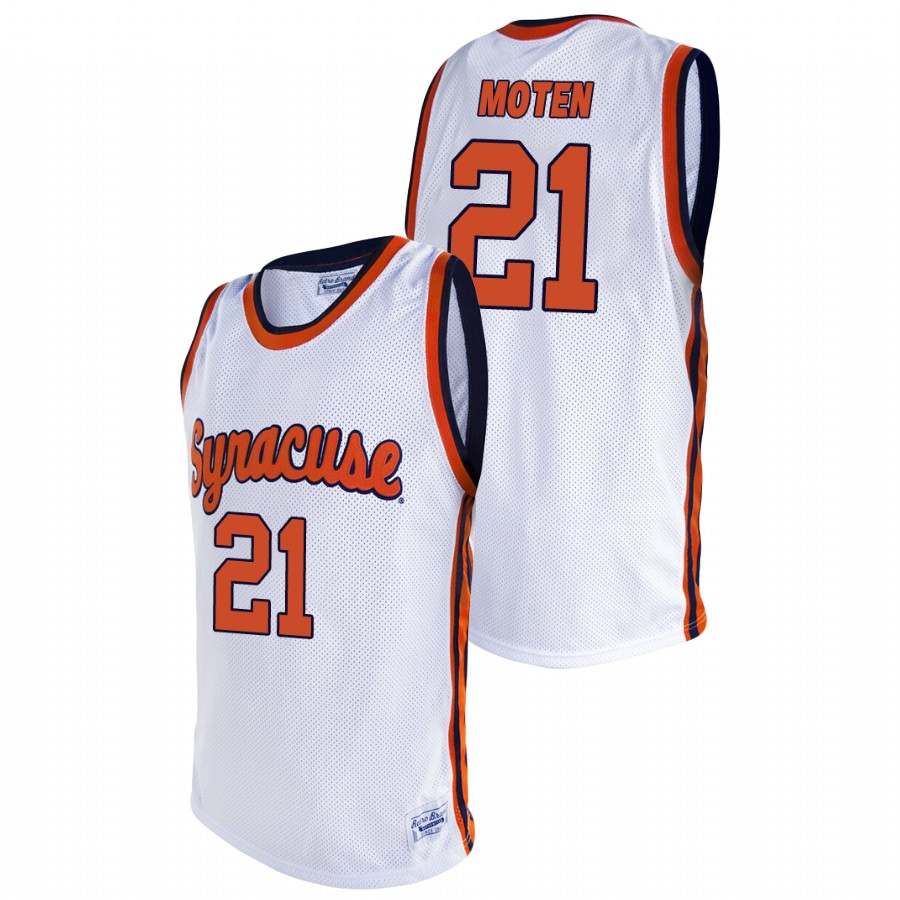 men's syracuse orange lawrence moten basketball alumni white jersey 1a
