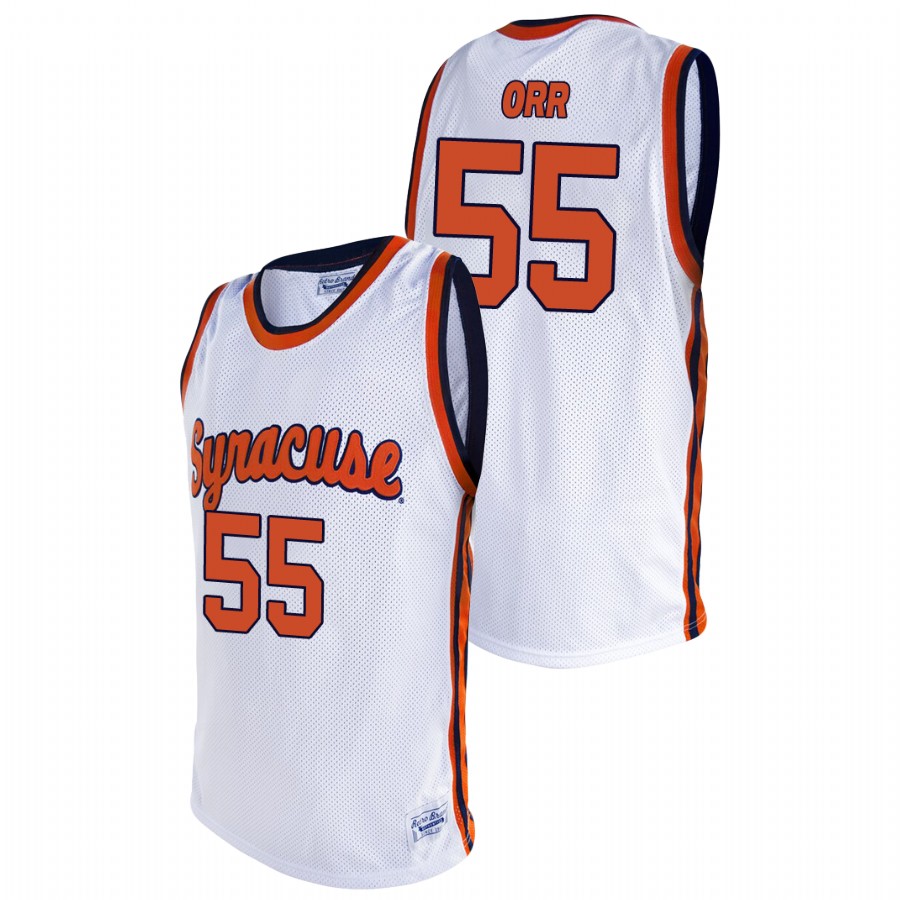 men's syracuse orange louis orr college basketball alumni white jersey