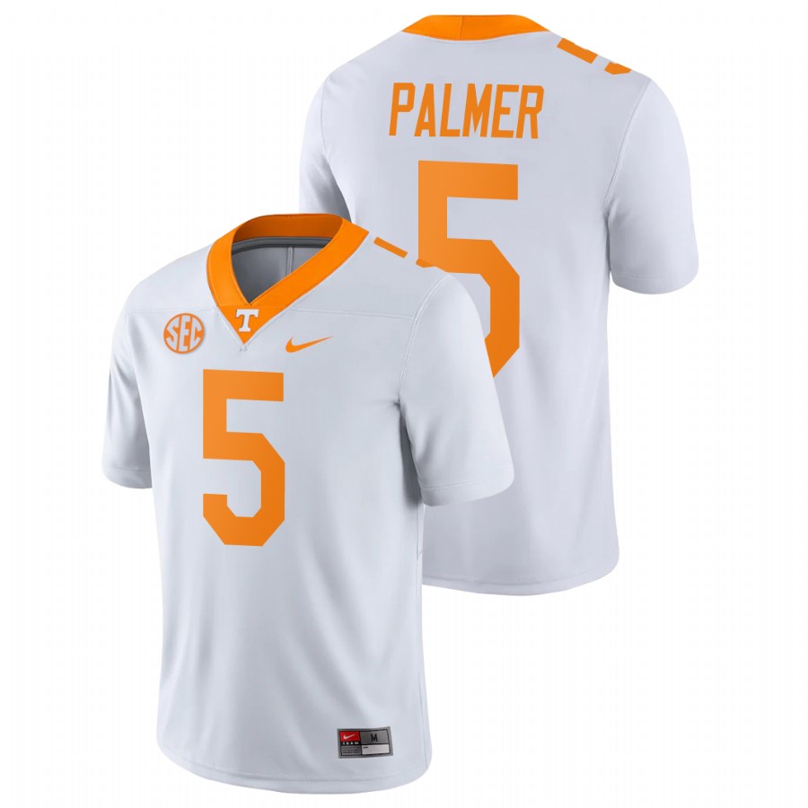 men's tennessee volunteers josh palmer white game college football jersey