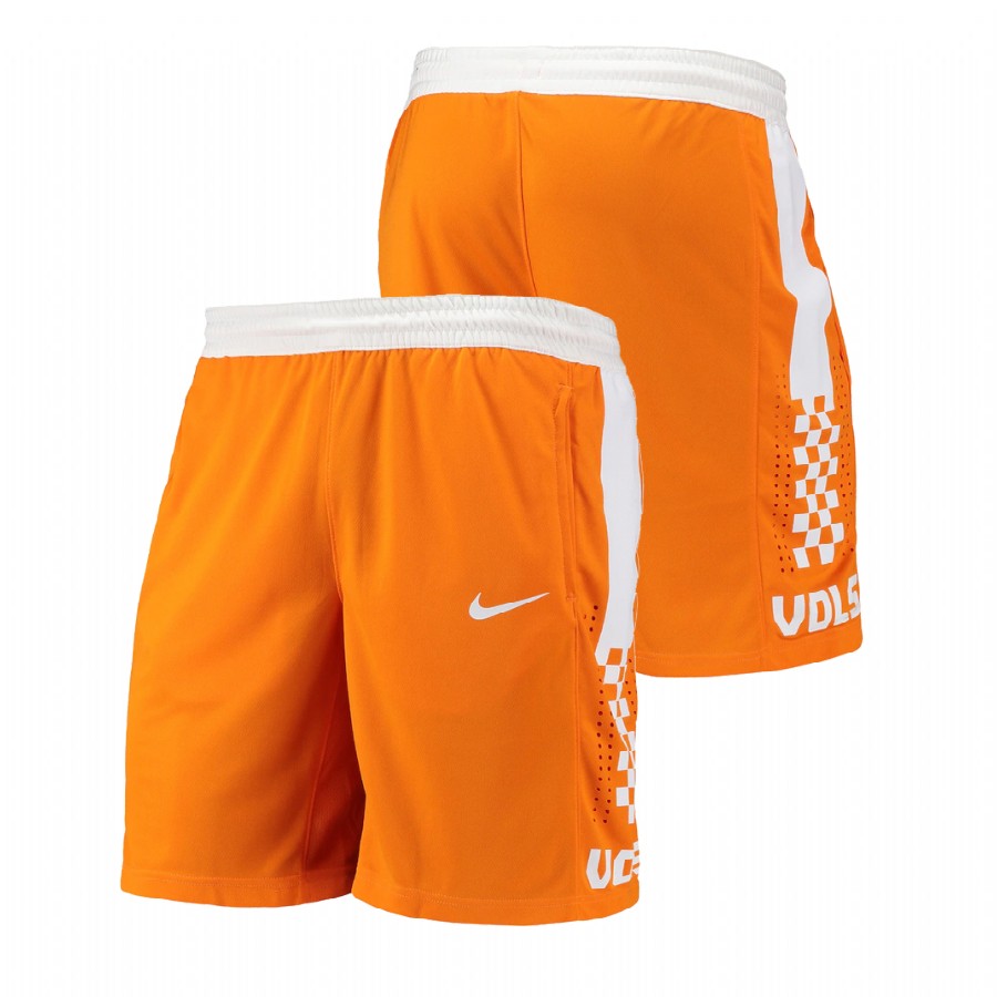 men's tennessee volunteers replica basketball texas orange shorts