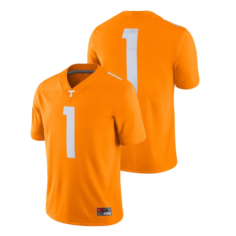 men's tennessee volunteers tenn orange college football 2018 game jersey