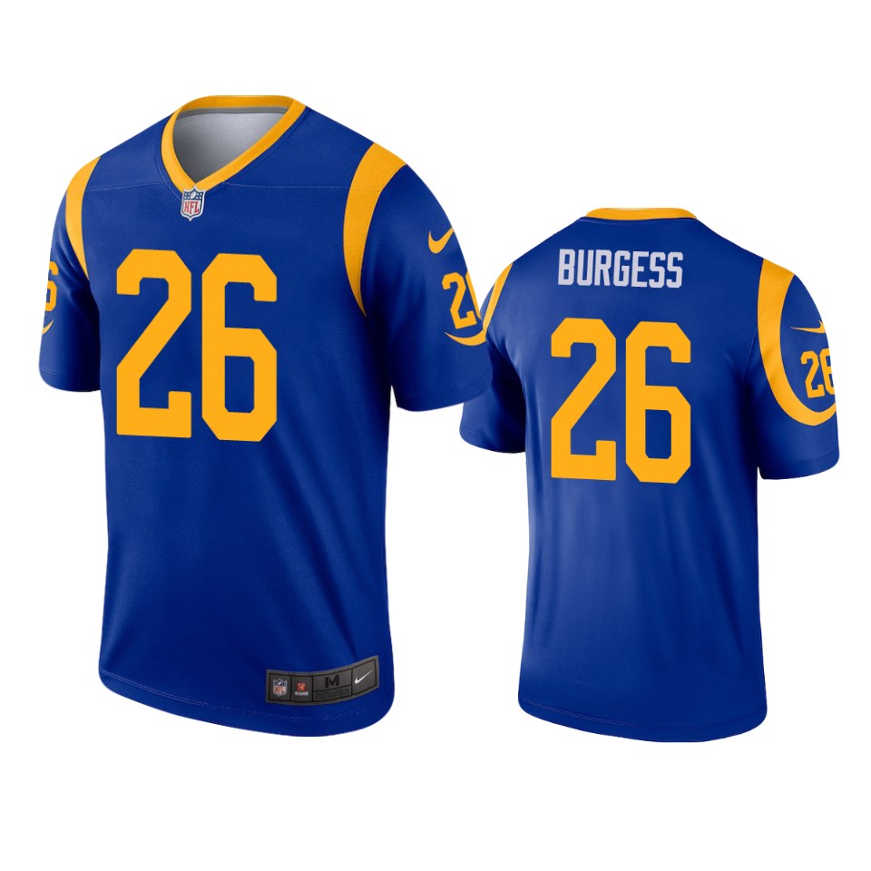 men's terrell burgess rams royal legend jersey