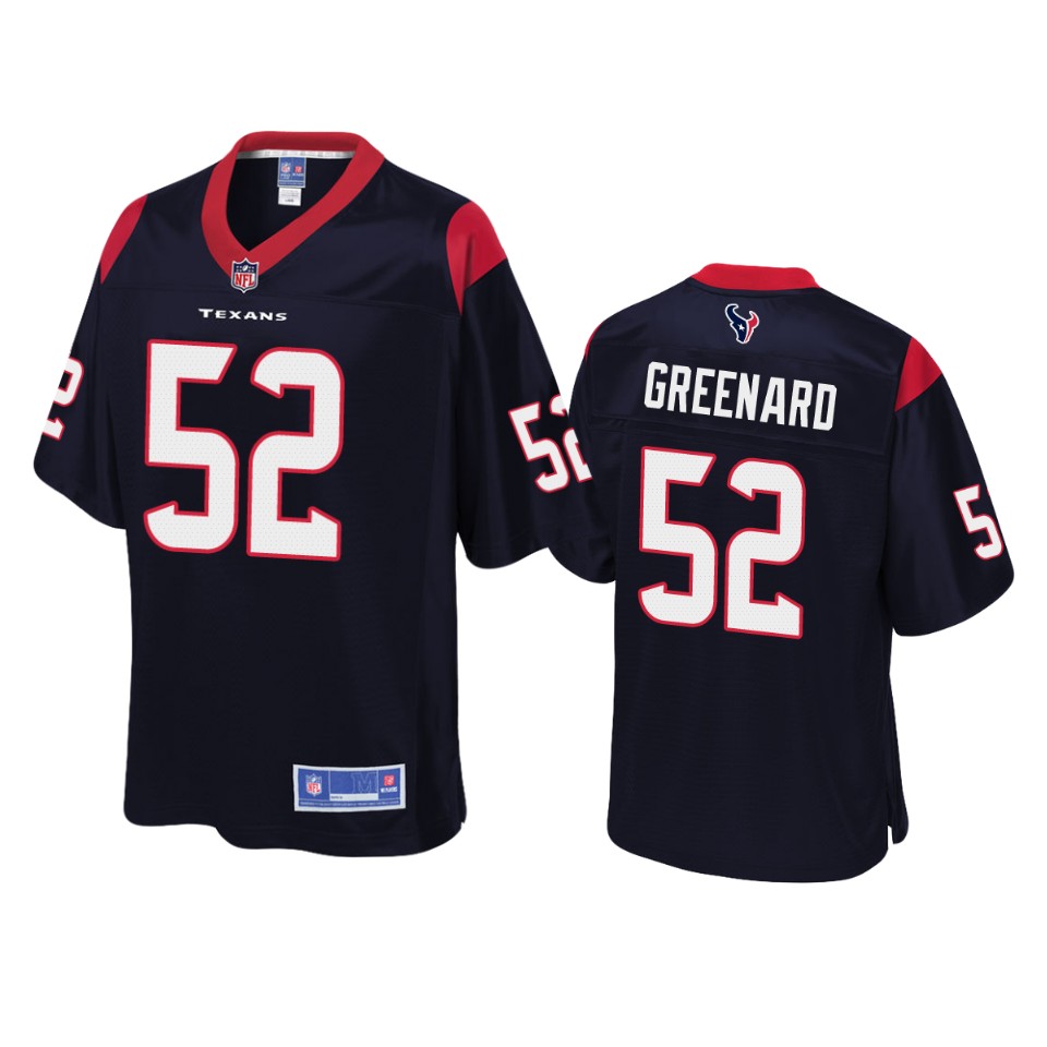 men's texans jonathan greenard navy pro line jersey